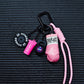 Schattige Sleutelhanger met Mini Fitness Accessoires