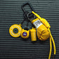 Schattige Sleutelhanger met Mini Fitness Accessoires