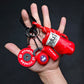 Schattige Sleutelhanger met Mini Fitness Accessoires