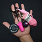Schattige Sleutelhanger met Mini Fitness Accessoires