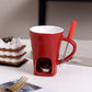 🔥Hot Sale 50% KORTING🎁Keramische chocoladefonduemok