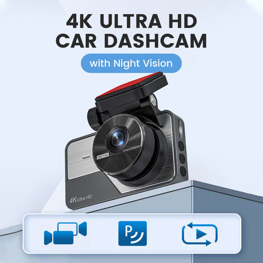 🎄 NU 50% KORTING! 🚗 4K Ultra HD Autodashcam – Nachtzicht, Wifi & Mobiele App | Veilig Rijden & Altijd Opnames! 🌙