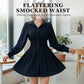 Women's Fashionable Cinched-Waist Shirt Dress