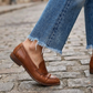 Retro cropped jeans met rechte pijpen voor dames