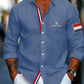 Koningsdag wafelshirt voor heren