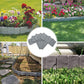 Imitatie stenen tuinafscherming