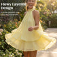 🥳HETE UITVERKOOP 2026🥳 50% korting! 🌸Halter mini-jurk voor dames