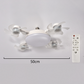 🌀 Nieuwe plafondventilatorlamp met E27-fitting – 2-in-1 stille LED-ventilator met afstandsbediening, energiezuinige combinatie van verkoeling & verlichting voor thuis, in de slaapkamer