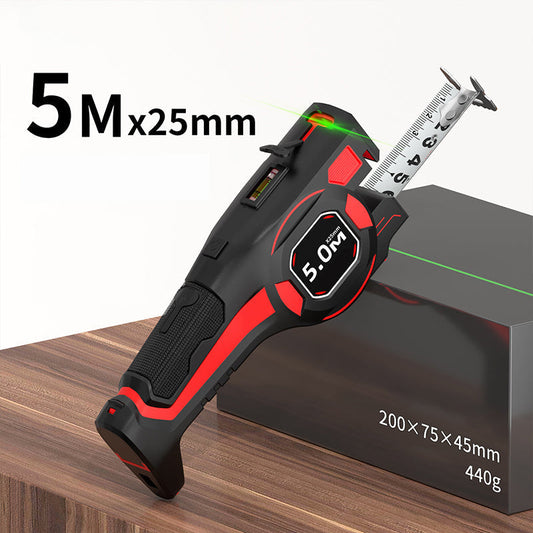 2-in-1 Rolmaat met Laser