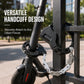 ❄️Zomerfresh 50% Korting!🔥Zwaar uitgevoerd handboei-achtig slot voor e-step & fiets – 56 cm gelegeerd staal 9-schakel beveiligingsslot met opbergtas