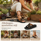 Brede Voeten Comfortabele Platte Sandalen Met Open Teen