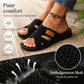 Brede Voeten Comfortabele Platte Sandalen Met Open Teen